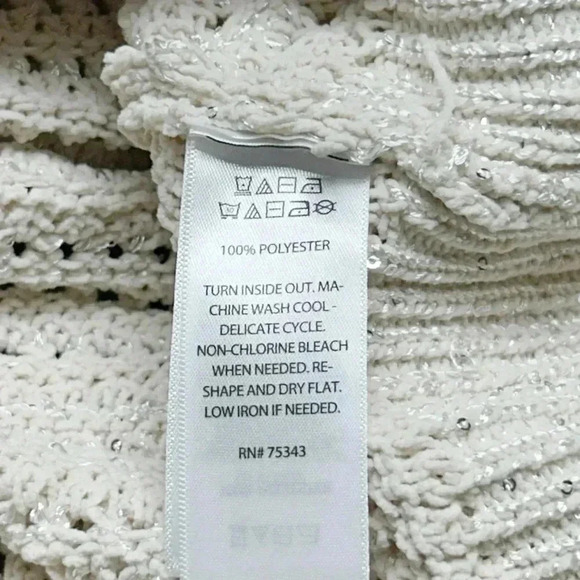 Joie Chunky Crochet Knit Sleeveless Sweater Size M NWOT - Picture 5 of 7